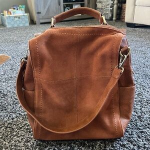 Suede/Pleather Women's Bag/Purse